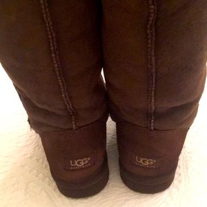 Original Ugg Boots- tall-size 8 Women’s- Brown